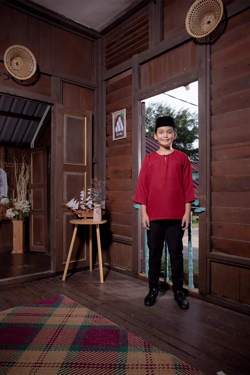 Maroon Kids 1 Kids Size - Maroon - Image 1